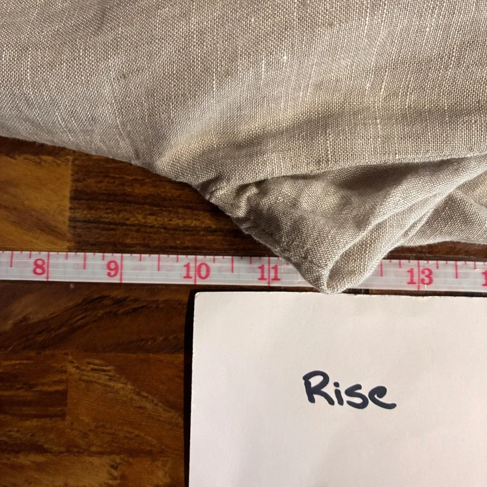 Quince Womens 100% European Linen Pants Size XS Flax Pull On